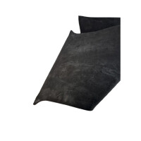 Type2 split Front rubber mat black between front seats (Walk