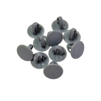 T25 set of 10 trim clips,lightgrey, for  gallery