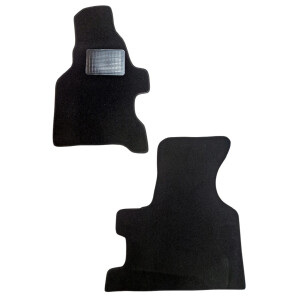 T4 Carpet for driver cabin, black, without walkthrough