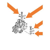 T3 Dichtring Einspritzpumpe Elring Verglnr. N0138128 2