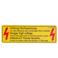 T3 WBX sticker hoogspanning op de relais gallery
