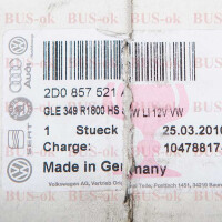 VW LT Spiegelglas konvex NEU/OVP Verglnr. 2D0857521A Origina