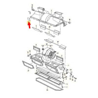 T25 Clamp for cover of heat exchanger and front heater box R
