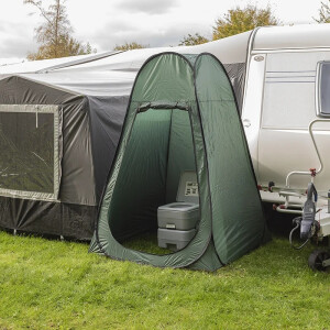 Pop-up tent voor porta potti, douche, kleedhok etc...