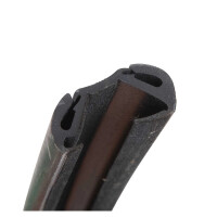T4 raamvoering in deur rechts orig.VW 701837710C 3