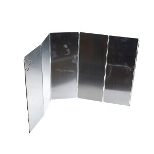 Foldable Alloy Wind Protector Medium for Stoves 49cm x 26cm