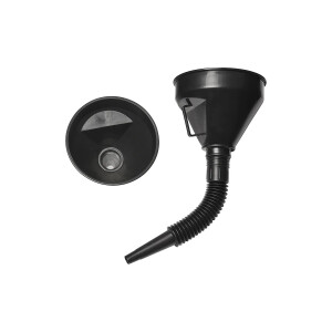 Funnel with removable flexible spout