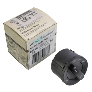 Original VW light switch, part no. 1K0941431M REH