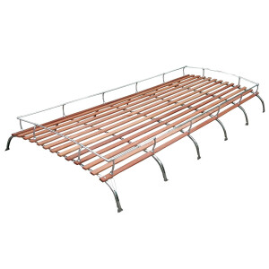 Type2 Split/Bay full length stainless steel roof rack 6-bows