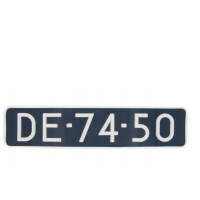 License plate edge (each) white 445 x 10 gallery