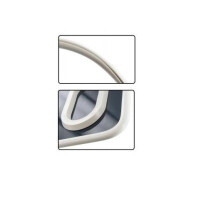 License plate edge (each) white 445 x 105 mm 2