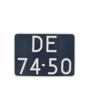 License plate edge 275 x 195 mm gallery