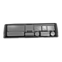 T3 dashboard organizer zwart 88cm x 24cm 5