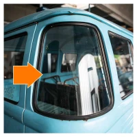 Type2 Split Samba/deluxe corner window orig. Sekurit 2