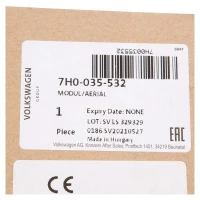 T5 T6 Aerial Modul AM FM Genuine Volkswagen Part OE-Nr. 7E0-
