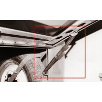 T1 Barndoor Motordeckelstütze bis 10.1950 Vergl.Nr. 111