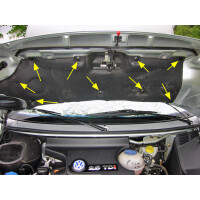 T4 clip for bonnet insulation USED 701-863-841 4