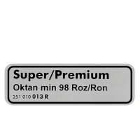 T3 Aufkleber `Super Premium 98 roz/ron` gallery