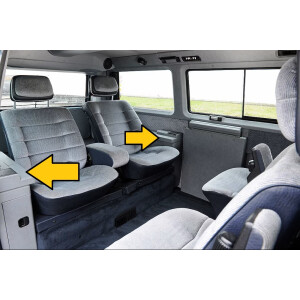 T25 Carat rear side cabinets left/right PAIR -used-