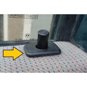 T4 rozet tbv deurpin orig.VW 701837355