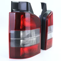 T5 Tail Lights Red/Black VW T5 Bus & Transporter 2003&nd