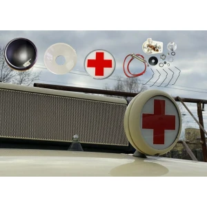 T25 Original VW ambulance light with “Red...