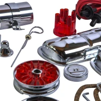 Super Deluxe dress-up kit in red for air-cooled VW engines 2