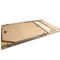 T5/T6 Komplettset Bett im Aufstelldach Holzpanele + Abdeckkl