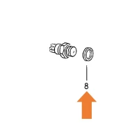 T2 Dichtung für den Schalter des Rückfahrscheinwer