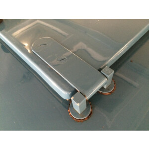 Type2 Split >60 Westfalia Sub Hatch Hinge Pair, Square...