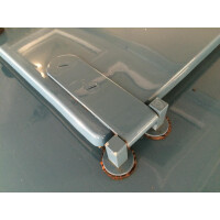 Type2 Split >60 Westfalia Sub Hatch Hinge Pair, Square Po