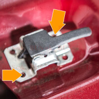 T25 bolt set for the inner door opener 2