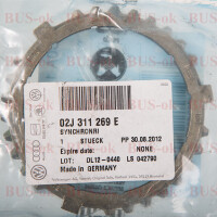 T4 Snychronizer Ring 5 Speed Manual Volkswagen Original Part