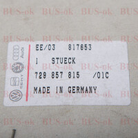 T4 Safety Belt for Double Cabin Volkswagen Original Part OEM