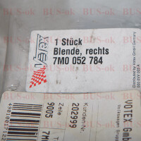 VW Sharan Blende Doppelscheinwerfer NEU Ver. 7M0052784 Origi