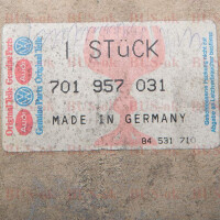 T4 Speedo with Tripmeter VW Original Part OEM-Nr. 701-957-03