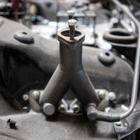 T2 Ansaugstutzen Typ4 Motor VW Originalteil gebraucht Ver. 0
