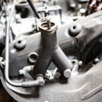 T2 inlaatspruitstuk Typ4 Motor GEBRUIKT 021129705 links 4