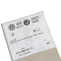Audi A8 4D Sonderschutzfahrzeug Bremsbeläge Verglnr. 4D