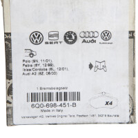 Genuine Audi A2 VW Polo IV u. V Brake Pads NEW OE-Nr.  6Q0-6
