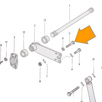T2 schroef tbv veerplaat achteras N 102002 3