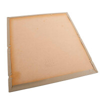 T2 Verkleidung bei durchgehenderTrennwand Mitte Beige Smooth