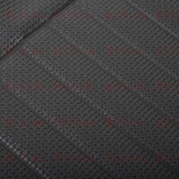 Type2 bay seat cover set black vinyl 8.73-7.79 both front se