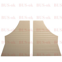 Type2 Late Bay Window Door Panels Complete 11 PC. Vinyl Smoo