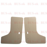 Type2 Late Bay Window Door Panels Complete 11 PC. Vinyl Smoo