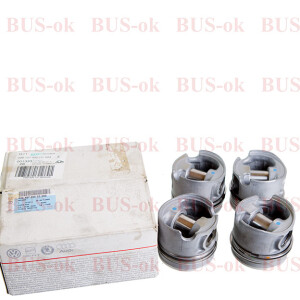 T4 Piston Set 1,9 Diesel ABL-Engine VW Original Part...