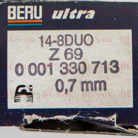 Original Beru Ultra bougie NEU/OVP Nr. 14-8DUO Z96 000133071
