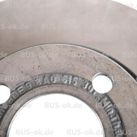 Genuine Audi 80 Brake Disc OE-Nr.  8A0615301 3