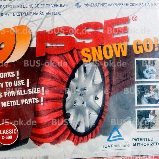 ISSE ISSEC60058 Schneeketten Textil Auto Classic, Größe 58, 32,50 €