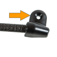 Type2 Late Bay Wrap around mat pinch welting end cap, left, 